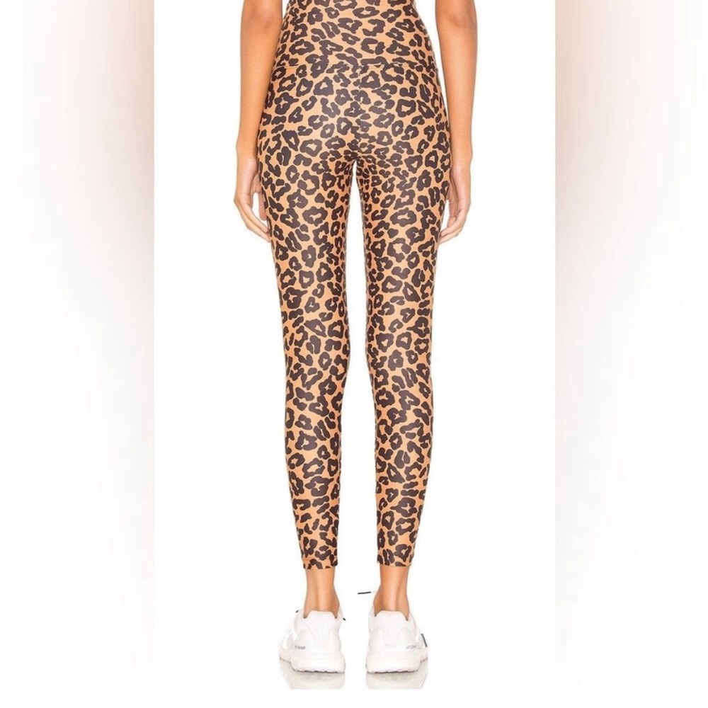 Beach Riot Sport Piper Leopard Print Legging Sz M